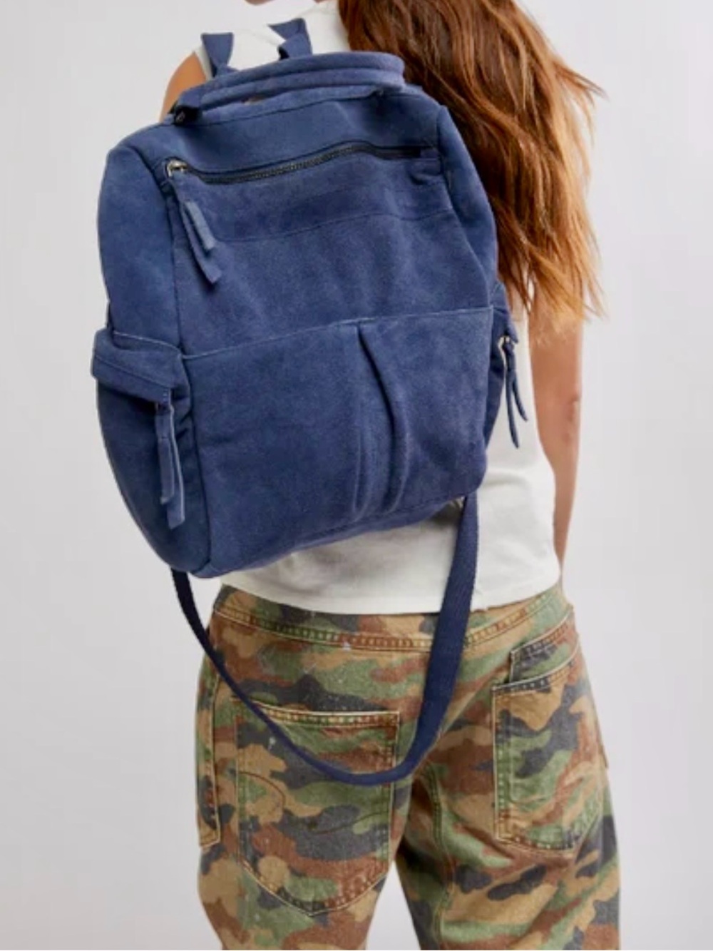 Free people Paint The Town Backpack / BellWeather Blue